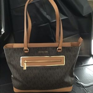Michael Kors Signature Large Satchel